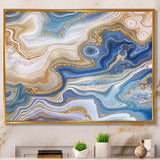 Ocean Blue Golden Jasper Agate II