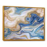 Ocean Blue Golden Jasper Agate II