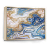 Ocean Blue Golden Jasper Agate II