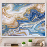 Ocean Blue Golden Jasper Agate II