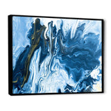 White, grey and White Hand Painted Marble Acrylic III