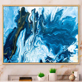 White, grey and White Hand Painted Marble Acrylic III