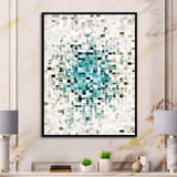 Geometric Blue Spots II