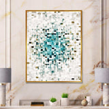 Geometric Blue Spots II