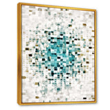 Geometric Blue Spots II