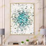 Geometric Blue Spots II