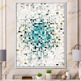 Geometric Blue Spots II