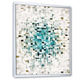 Geometric Blue Spots II