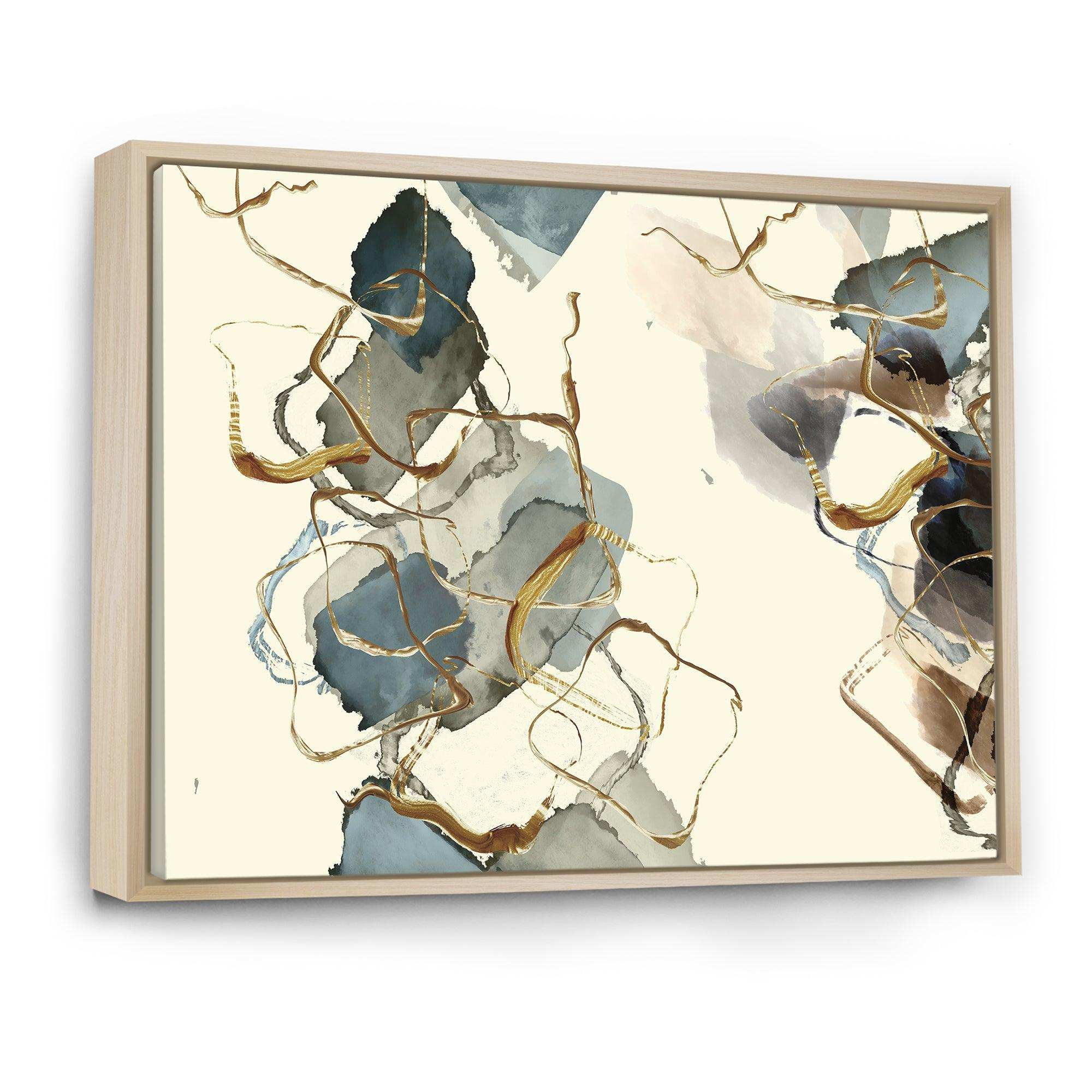 Gold Glam Squares VI