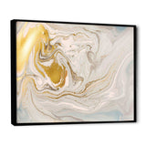 Pastel and Gold Glitter Marble