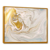 Pastel and Gold Glitter Marble