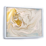 Pastel and Gold Glitter Marble