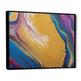 Purple Gold and Blue Marble II