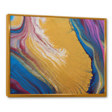 Purple Gold and Blue Marble II