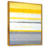 Grey and Yellow Blue Abstract XIII