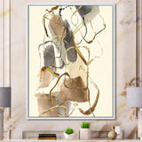 Gold Glam Squares VIII