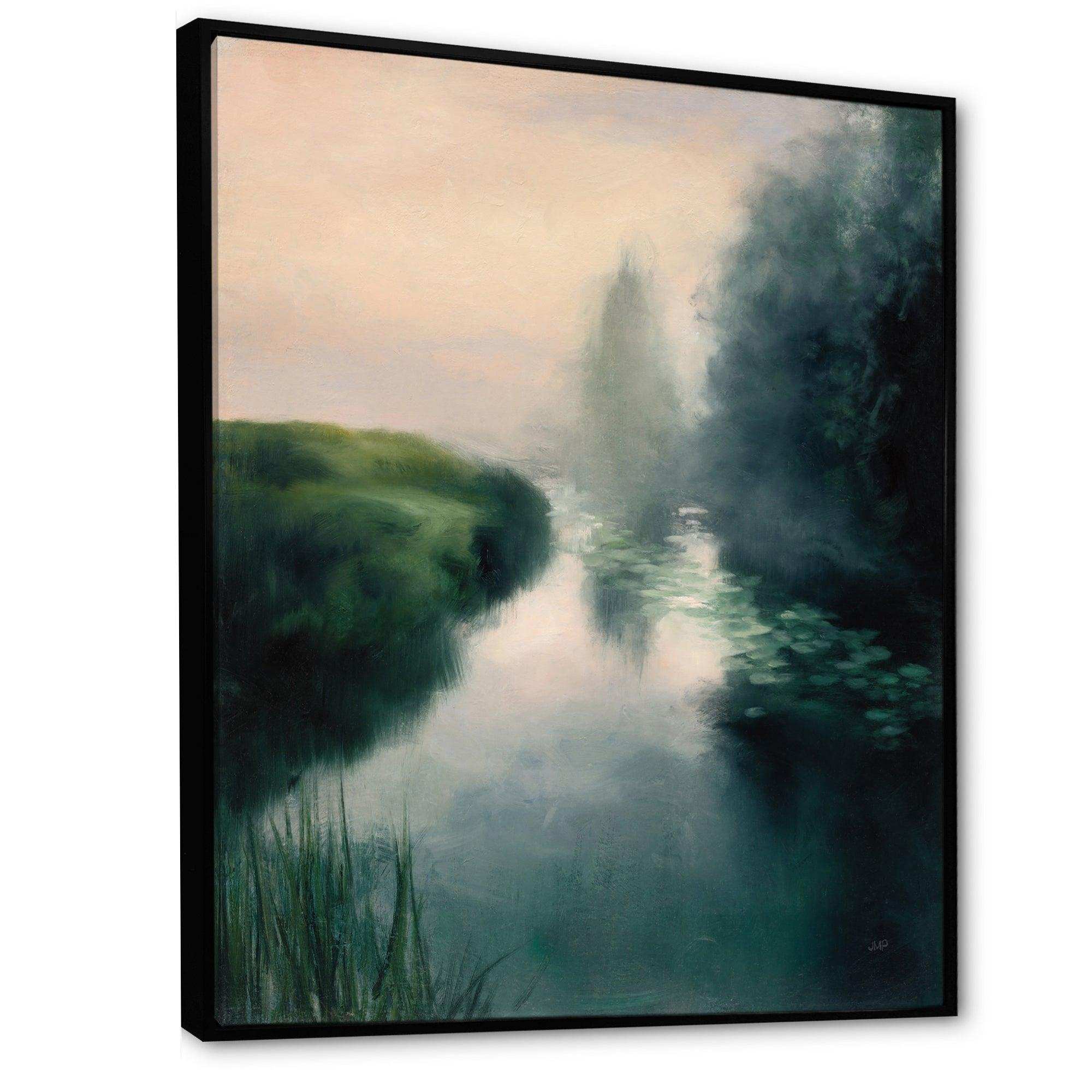 Twilight Fog Lakeshore