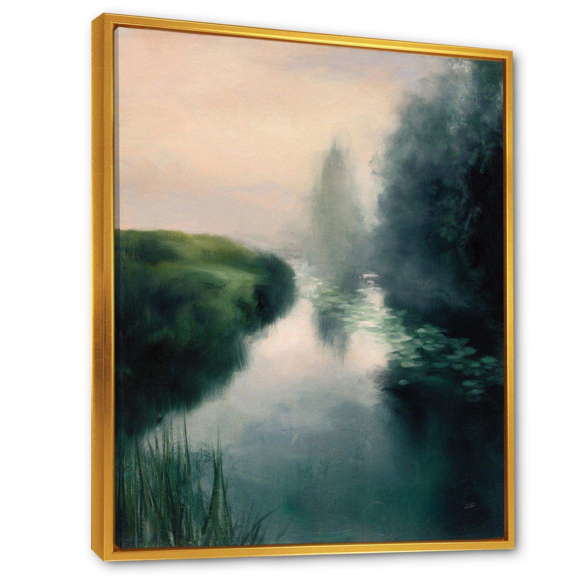 Twilight Fog Lakeshore