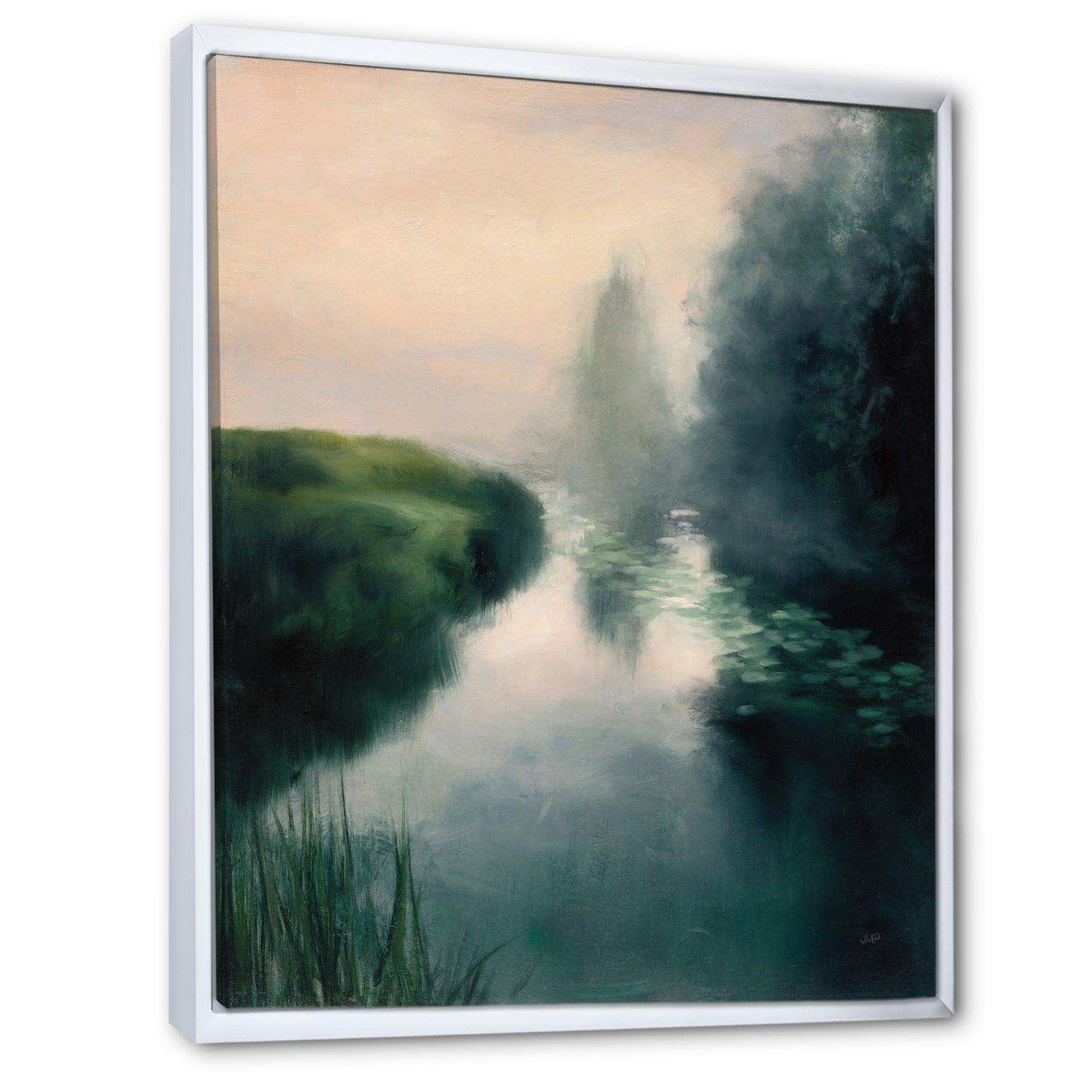 Twilight Fog Lakeshore