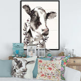 Cow Portrait Country Life