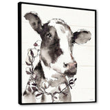 Cow Portrait Country Life