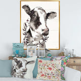 Cow Portrait Country Life