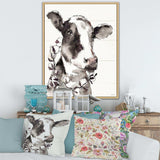 Cow Portrait Country Life