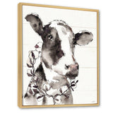 Cow Portrait Country Life