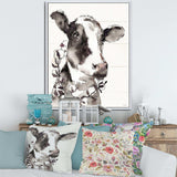 Cow Portrait Country Life