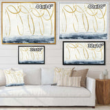 Gold Abstract Geometric Shape