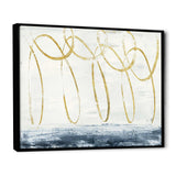 Gold Abstract Geometric Shape