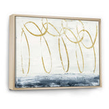 Gold Abstract Geometric Shape