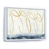 Gold Abstract Geometric Shape