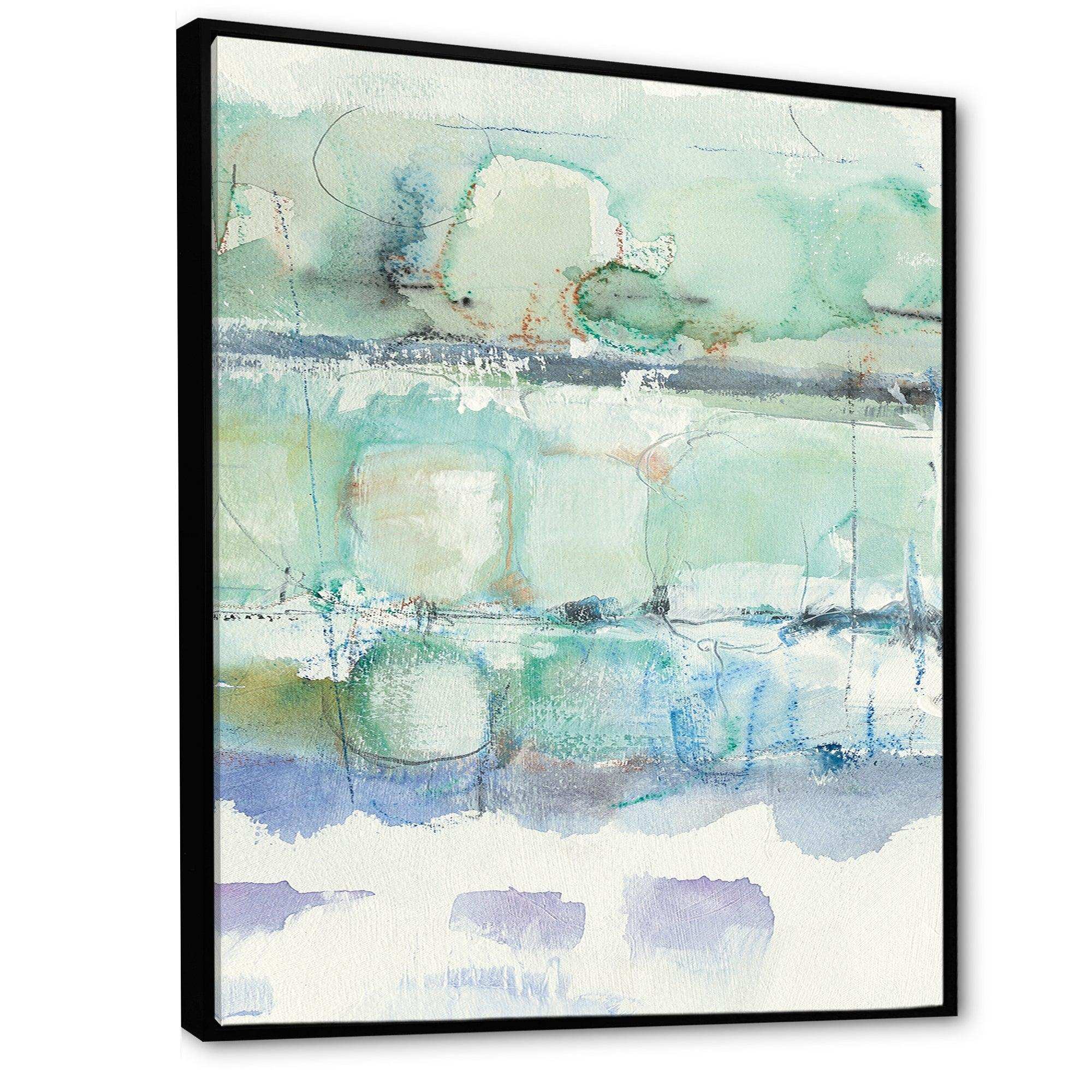 Blue Abstract Panel I