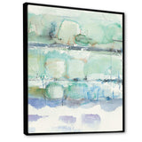 Blue Abstract Panel I