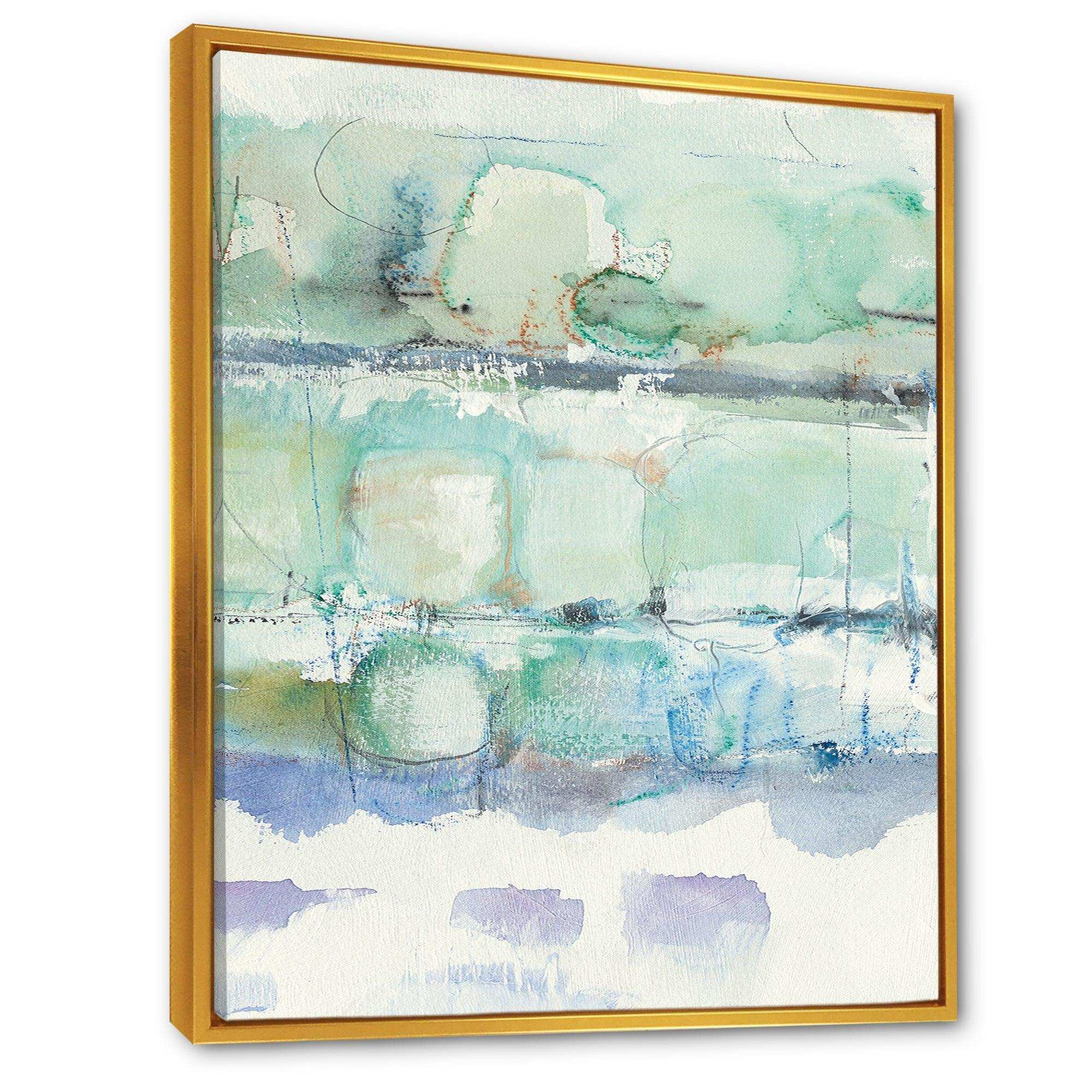 Blue Abstract Panel I