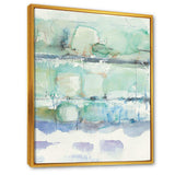 Blue Abstract Panel I