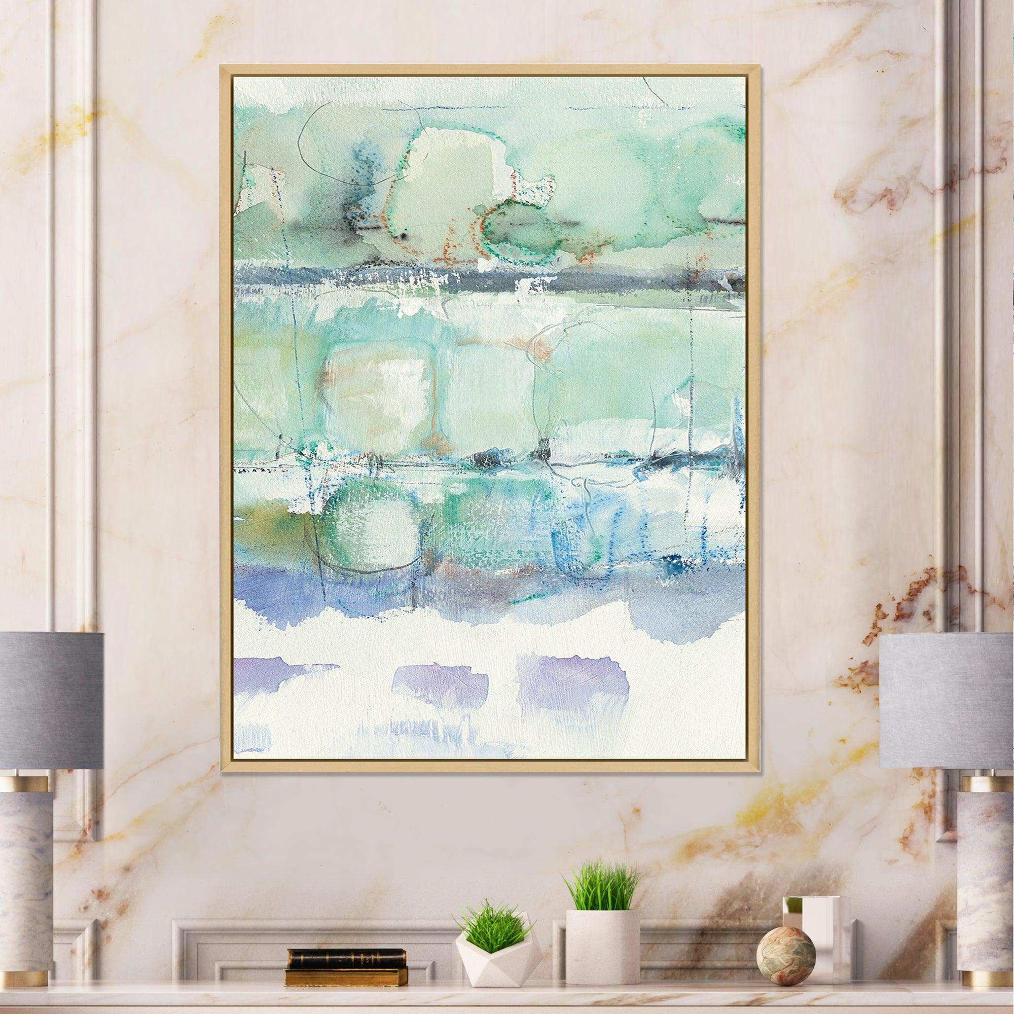 Blue Abstract Panel I