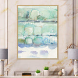 Blue Abstract Panel I