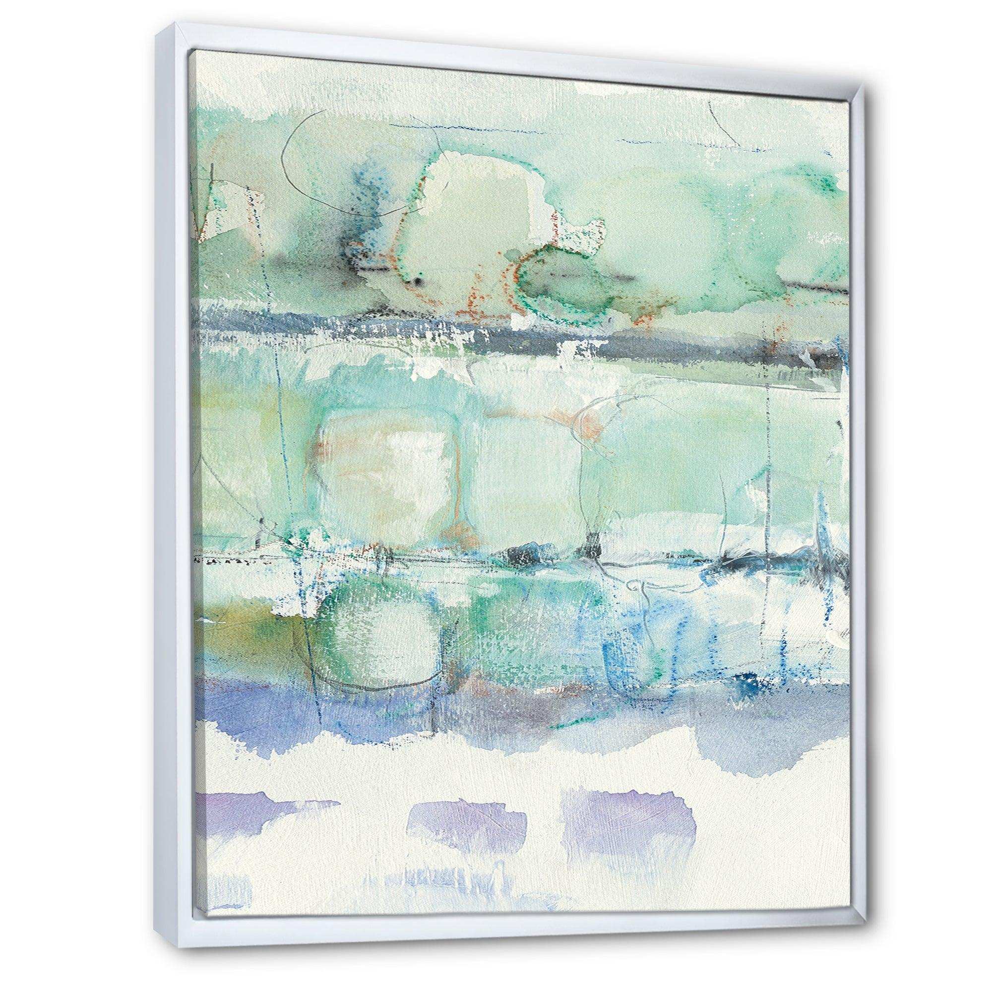 Blue Abstract Panel I