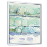 Blue Abstract Panel I