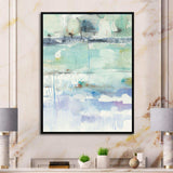 Blue Abstract Panel II