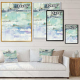 Blue Abstract Panel II