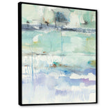 Blue Abstract Panel II