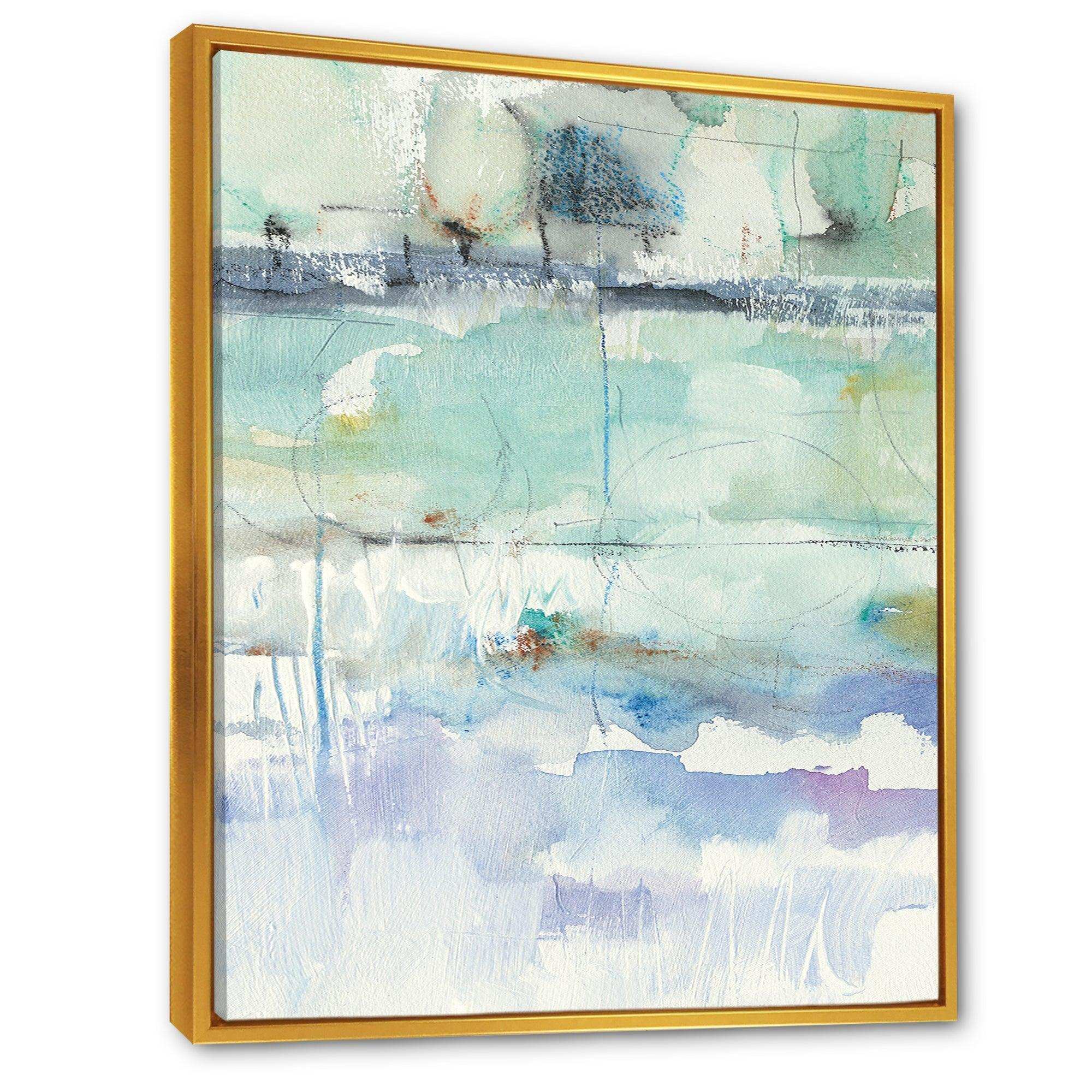 Blue Abstract Panel II