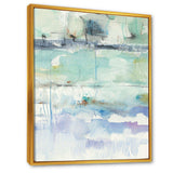 Blue Abstract Panel II