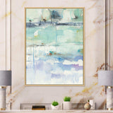 Blue Abstract Panel II