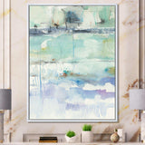 Blue Abstract Panel II