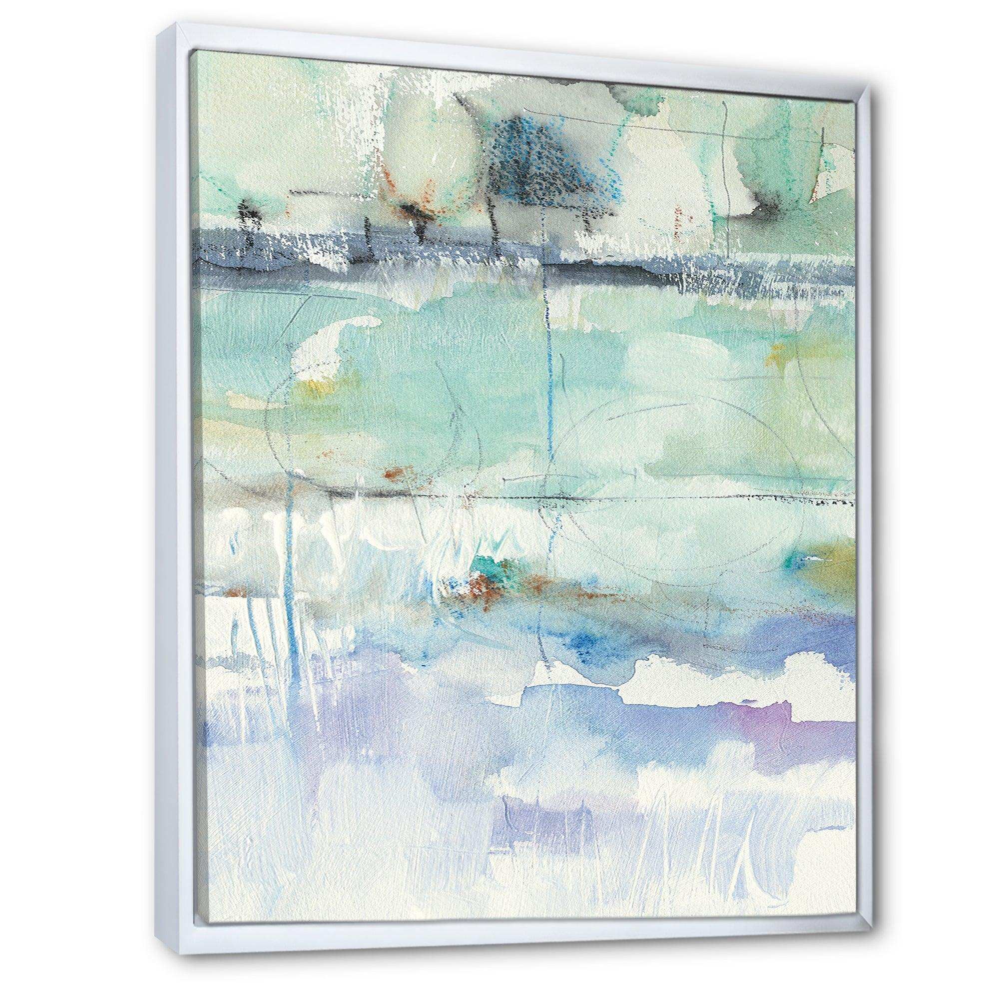 Blue Abstract Panel II