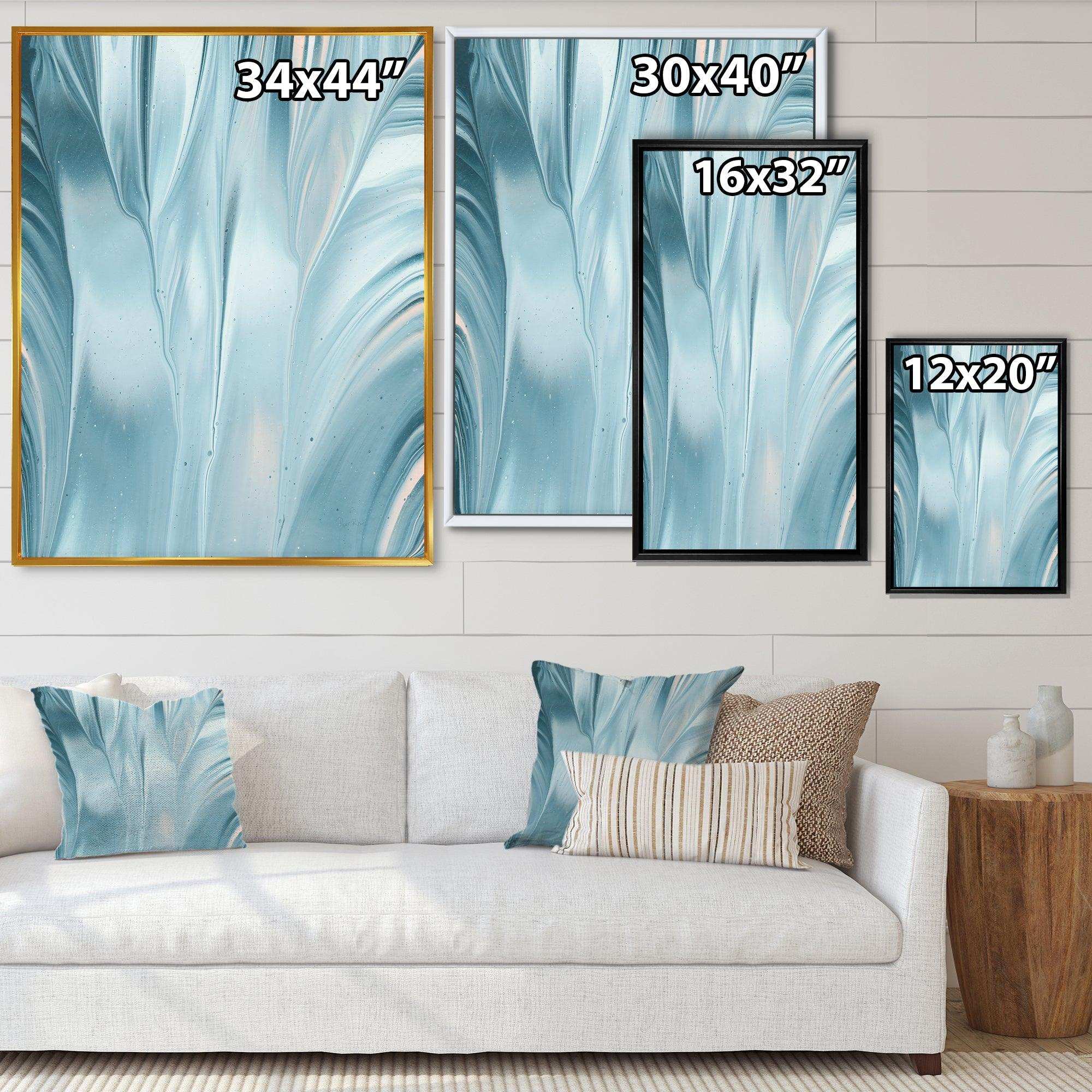 Blue Modern Water III